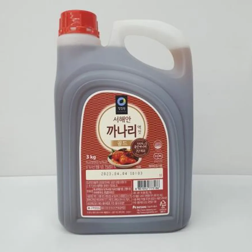 청정원 까나리 액젓 3kg 이미지
