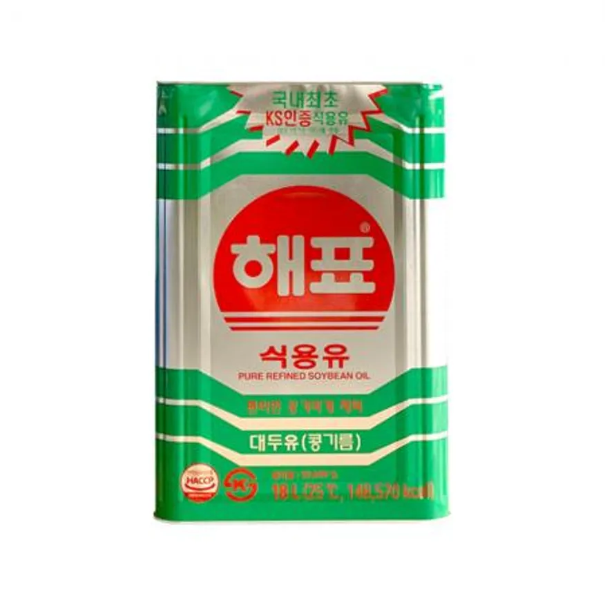 해표 식용유(대두유) 18L 이미지