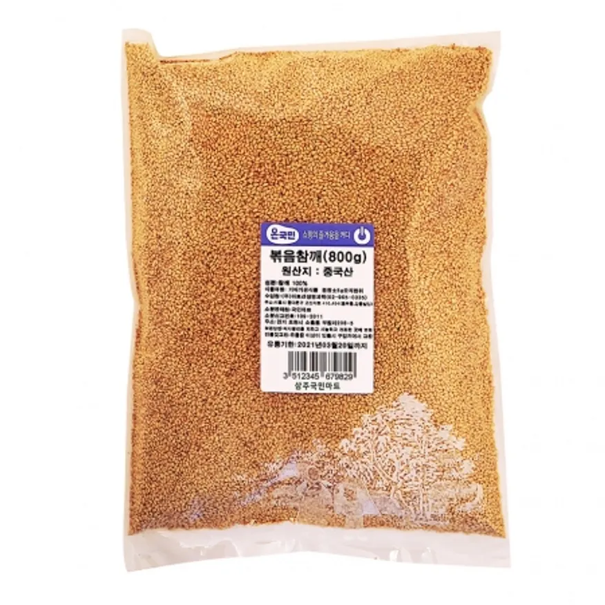 온국민 볶음참깨 중국산 800g 이미지