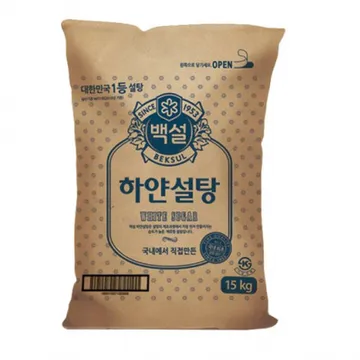 CJ백설  하얀설탕 15kg