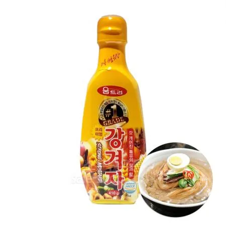 움트리 프리미엄 강겨자 410g 냉면 족발 양장피 생선구이 마약김밥소스 이미지