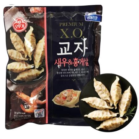 오뚜기 X.O.교자만두324g*2(새우&홍게살)(2묶음판매) 이미지