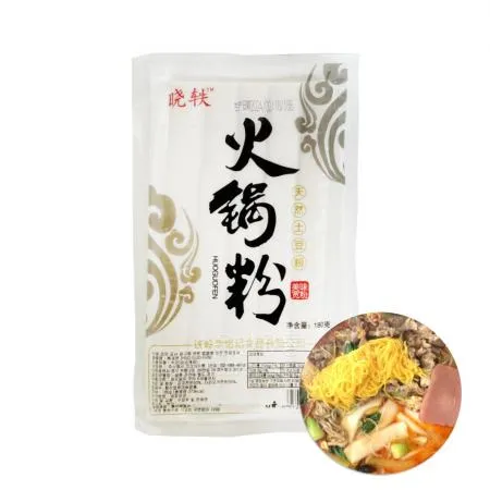 훠궈면 납작분모자 180g 중국당면 중당 마라탕재료 사리 분모짜 이미지
