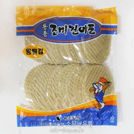 원형 통통 조미 건어포 400g 40마리(튀김쥐포,쥐포튀김)