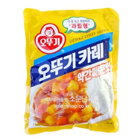 오뚜기 카레(약간매운맛,과립) 1kg