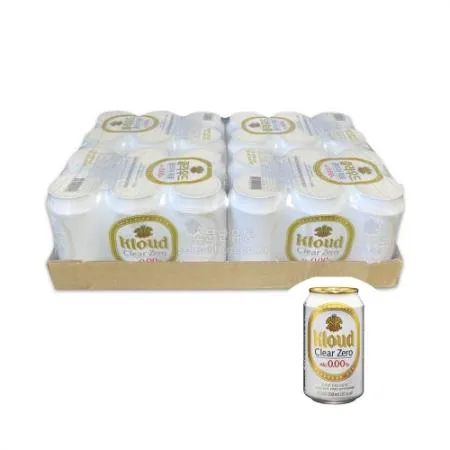 클라우드 클리어제로(무알콜맥주)(350ml*6개) 이미지
