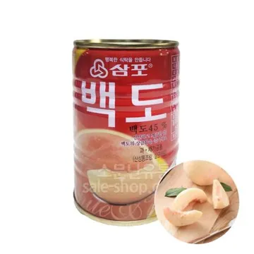 삼포 백도 슬라이스 400g