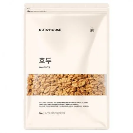 해맑음푸드 넛츠하우스 호두, 1kg, 1개