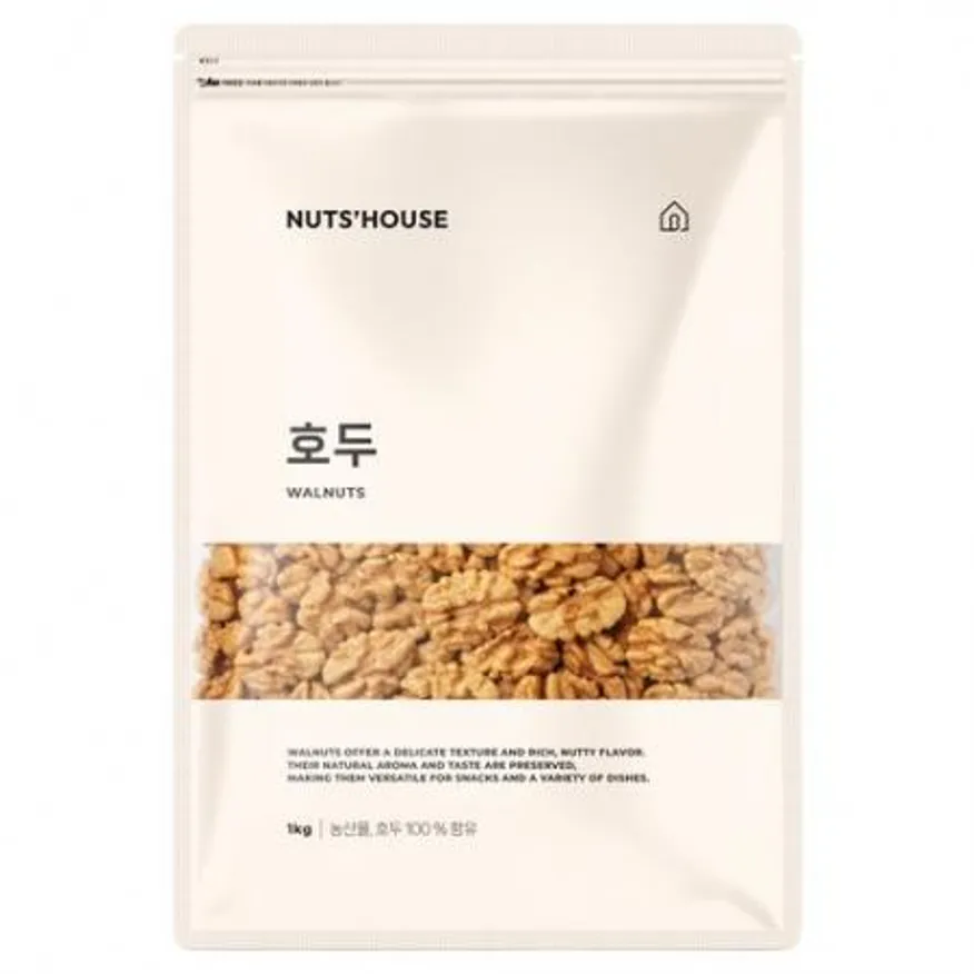 해맑음푸드 넛츠하우스 호두, 1kg, 1개 이미지