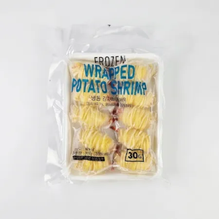 감자말이새우 10미 300g 씨테이블 (30g*10미)