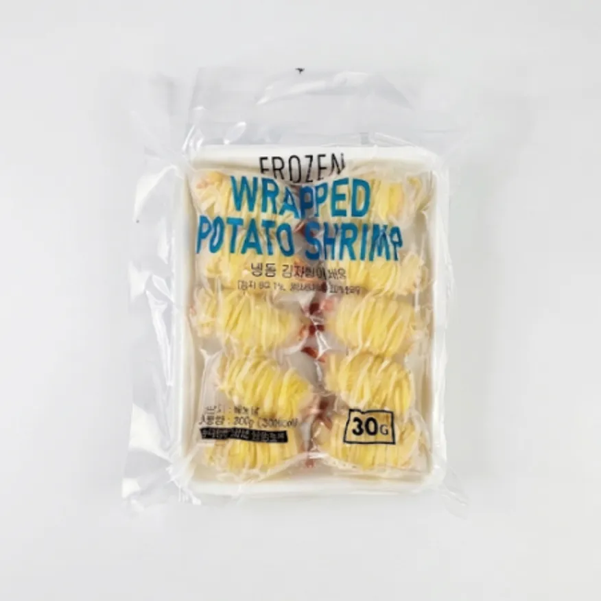 감자말이새우 10미 300g 씨테이블 (30g*10미) 이미지