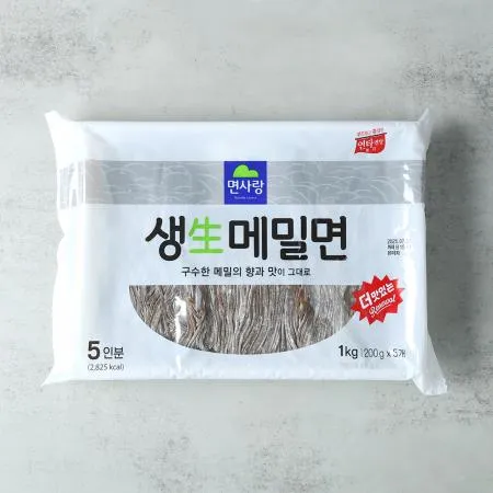 면사랑 생메밀면 1kg x 1개 