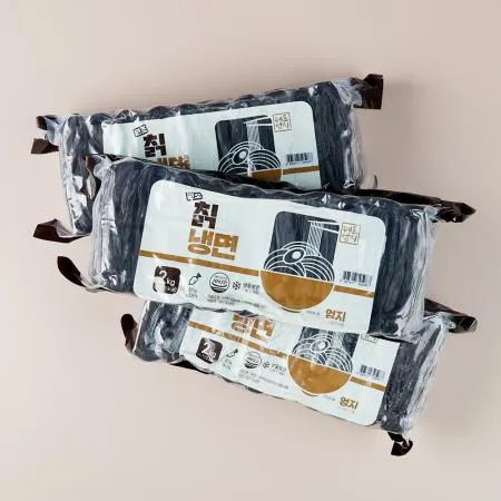 엄지 칡냉면 2kg(10인분) X 1개 냉동 냉면사리 이미지