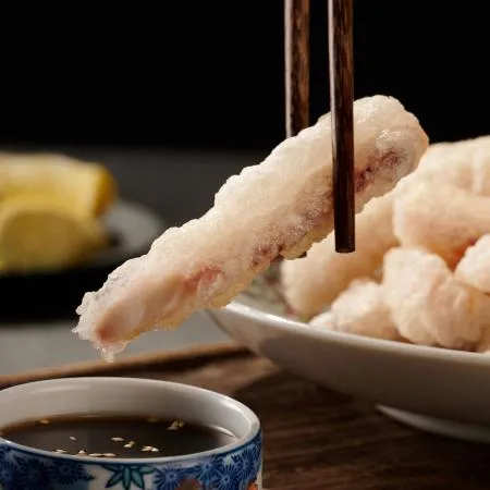 먹판사 숙성한 통살오징어 꿔바로우 1kg(19~22개입)x1개 숙성공정을 더해 부드럽고 진한 풍미 이미지