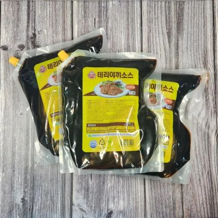 오뚜기 데리야끼소스스파우트팩 2kg 6팩 이미지