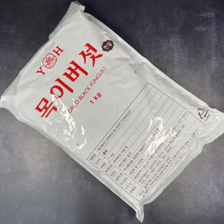 중찬명가 한잎 건목이버섯 1kg X 1봉 손질된 간편 목이  이미지