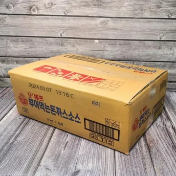오뚜기 오쉐프 부어먹는 돈까스소스2kg X 6개