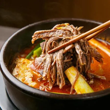 먹판사 본담; 대파육개장 600g 3봉 대파와 결대로 찢은 양지살을 가득넣어 만든 