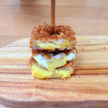 텔푸드 고구마치즈롤까스 10장 총1.3kg 130gX10장 냉동식품 허니버터맛 이미지