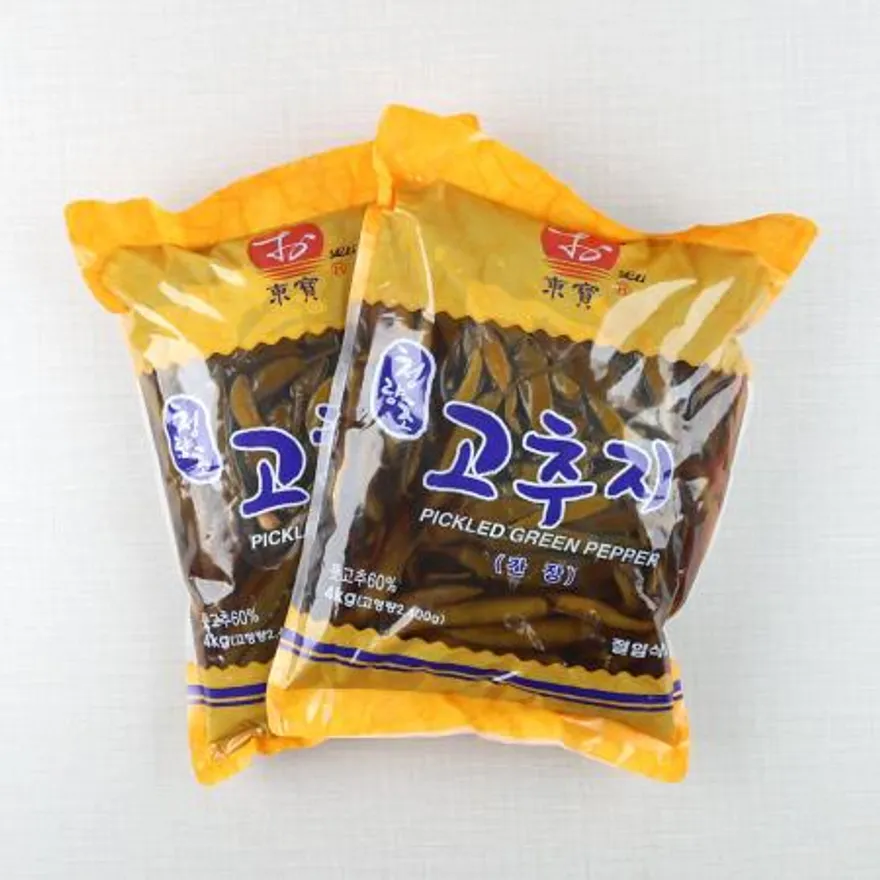 먹판사 청양초 간장 고추지 4kg x 1개 이미지