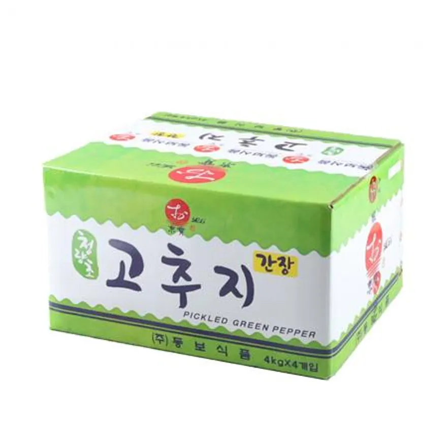 먹판사 청양초 간장 고추지 4kg x 1개 이미지