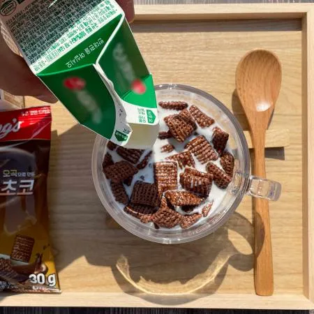 켈로그 첵스초코 오곡으로만든 시리얼1회분 30gX30봉 아침대용 간편식 이미지