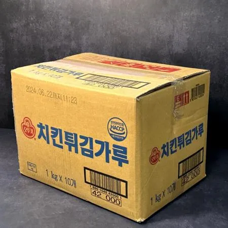 오뚜기 치킨튀김가루 1kg X 10봉 이미지