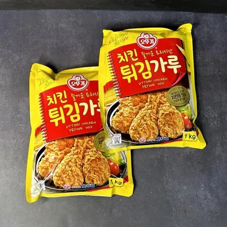 오뚜기 치킨튀김가루 1kg X 10봉 이미지