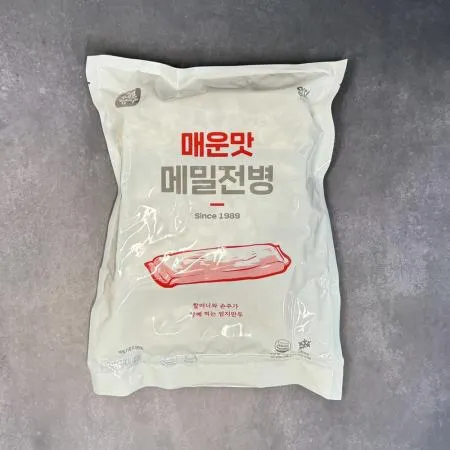 엄지 메밀전병(매운맛) 1200g x 1개 냉동식품 이미지