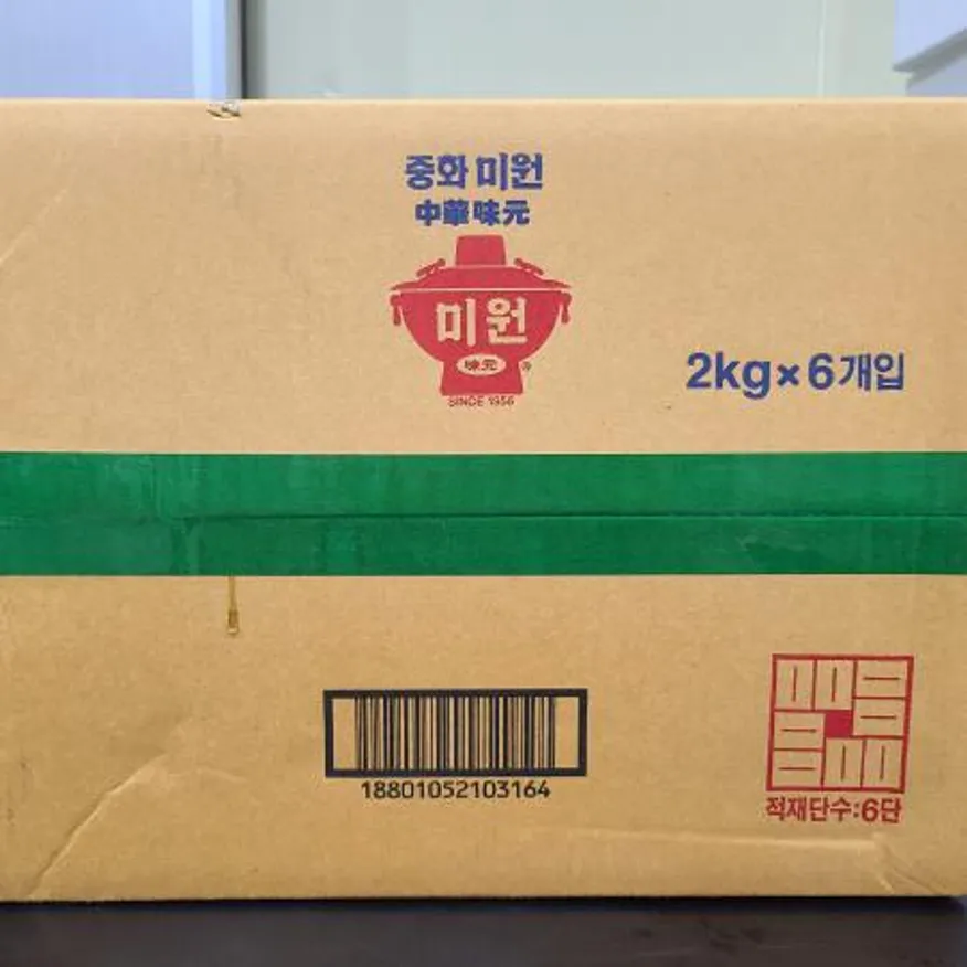 대상청정원중화미원2kgX6봉 중식집전용오리지널맞음 이미지