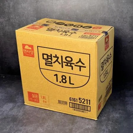 면사랑 멸치육수(전문점용)1.8L x 6개 대용량