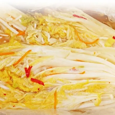 해드림 제대로담근 백김치 10kg  종이박스로포장 이미지