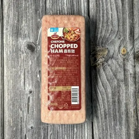 대상 쉐프원 촙트햄1kg 부대햄 프레스햄 1개