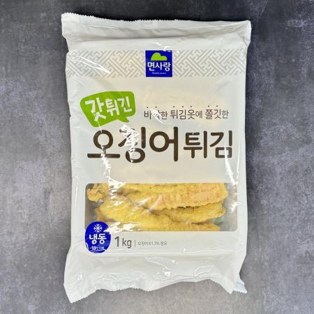 면사랑 냉동 갓튀긴오징어튀김 1kg x 10개  이미지