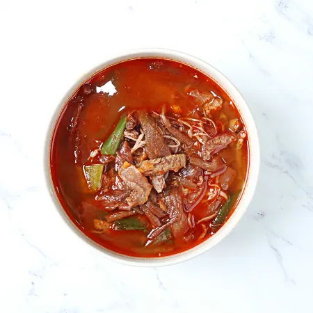 엘야드 진 육개장 600g 4봉 얼큰하고 푸짐한 냉동 간편조리식품 이미지