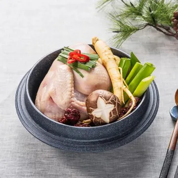 자연애계 반계탕800g X 20봉 넉넉한 양, 쫄깃하고 부드러운 웅추 반마리 삼계탕 냉장 제품