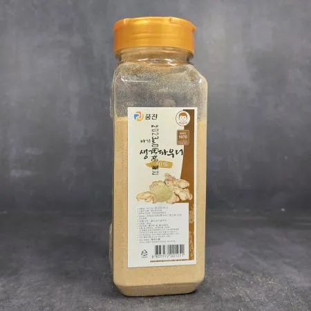 풍전 생강가루 분말400g 음식의 잡내를 잡고 풍미를 높여주는 건강분말 대용량 업소용 생강파우더 이미지