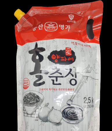 양파애홀춘장사자표중찬명가찍어먹은춘장2.5kg 이미지