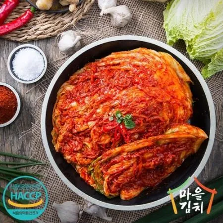 국내제조 마을 배추포기김치 10kg