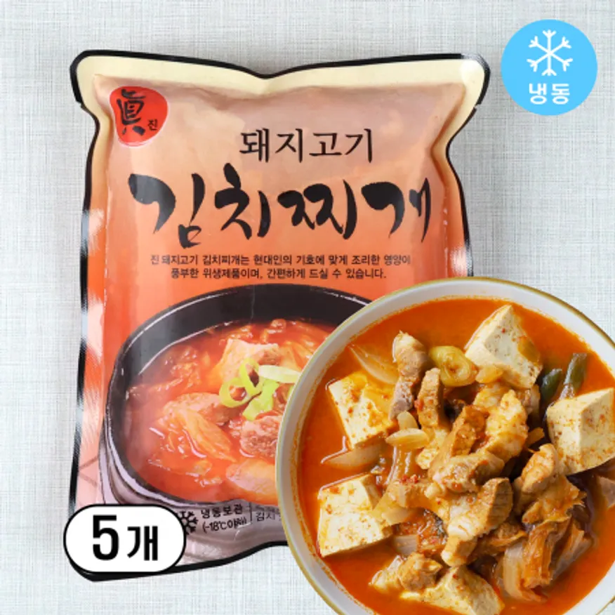 엘야드 돼지고기김치찌개 500g X 5봉 이미지