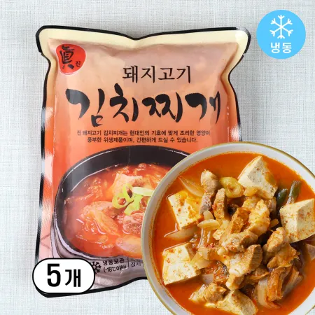 엘야드 돼지고기김치찌개 500g X 5봉 이미지