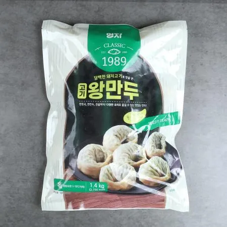 엄지 왕만두 1400g x 6개 냉동만두 이미지