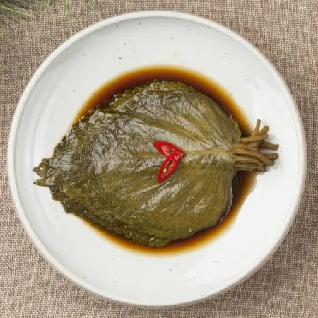 먹판사 유림 간장깻잎 4kg x 1개 느끼함을 잡아주는 깻잎지 이미지