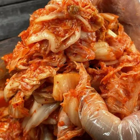 행복한 찌개용 숙성 맛김치 10kg/아이스박스포장 김치찌개 썰은김치 절단김치 중국산김치 이미지