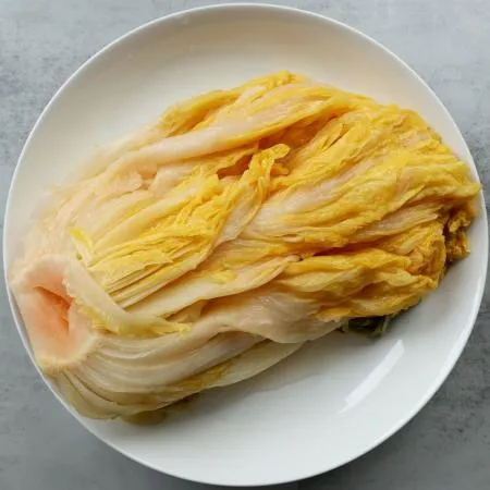 행복한 숙성씻은김치10kg 아이스박스+아이스팩포장 중국산 업소용 식자재 대용량 하얀묵은지 생선회 삼겹살구이 장어 보쌈 참치집과 잘어울리는 세척김치 이미지