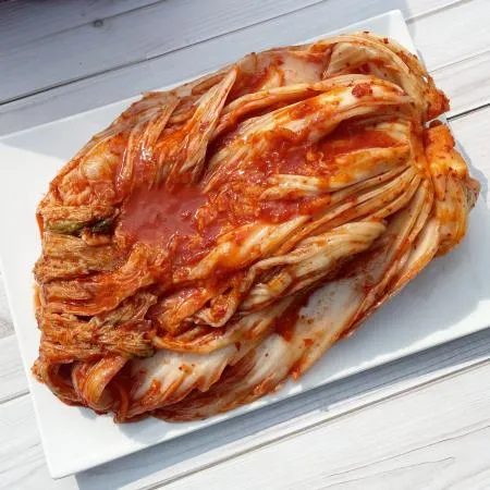 행복한 포기익은숙성김치 10kg 중국산 업소용 수입묵은지 종이박스포장 이미지