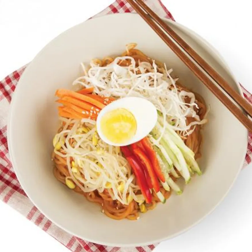 온누리 쫄면사리200g 쫄면비빔장100g 개별포장 넉넉한양 10인분 이미지