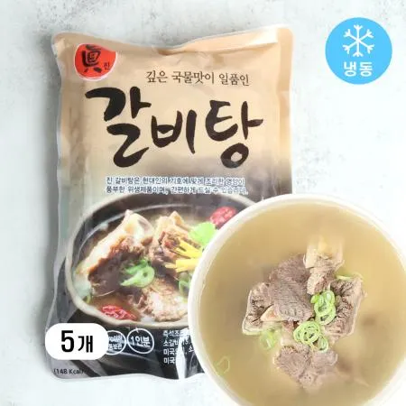 엘야드 진 갈비탕 600g x 5개