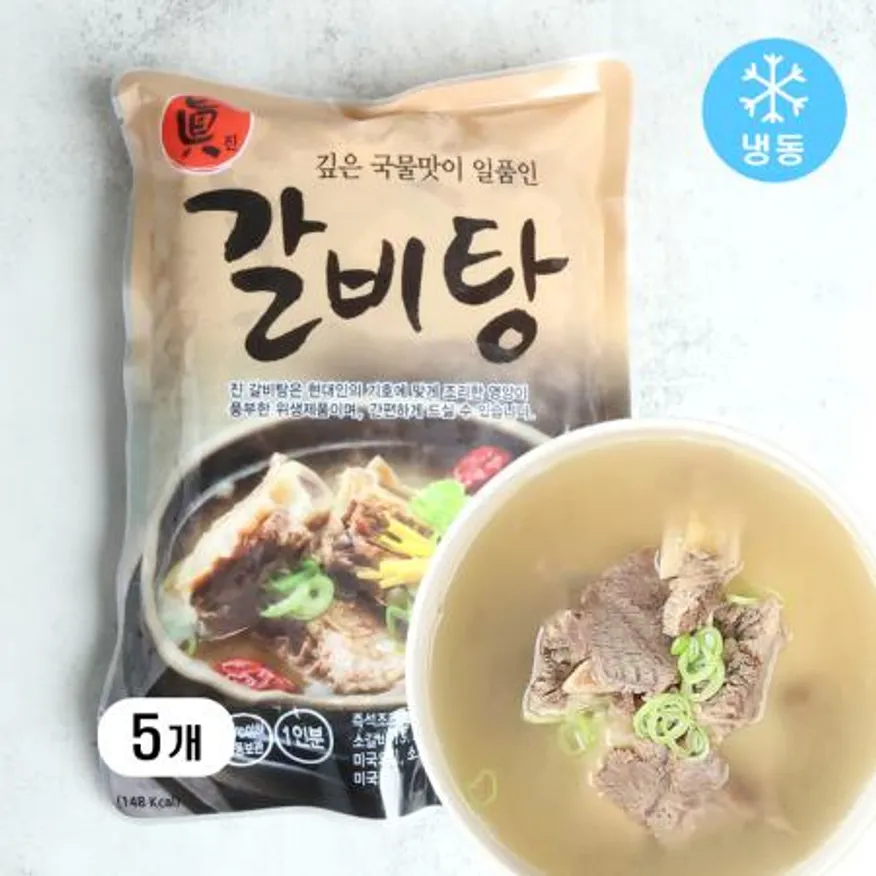 엘야드 진 갈비탕 600g x 5개 이미지