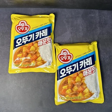 오뚜기 카레 매운맛 1kg X 10봉 이미지